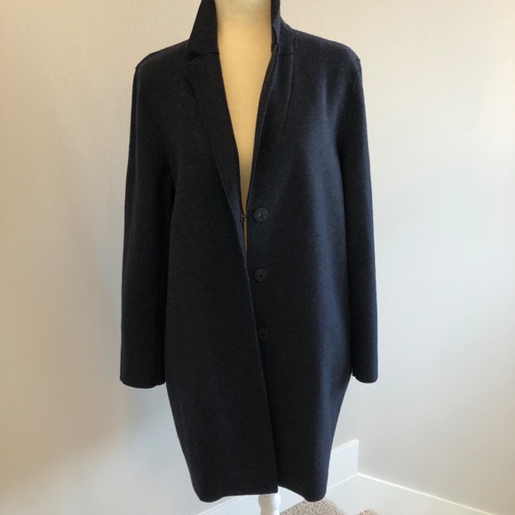 BANANA REPUBLIC WOOL COAT - Picture 1 of 14